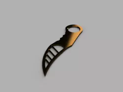 Bronze Karambit