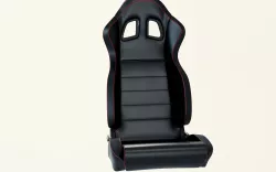 Car racing seat 3D model