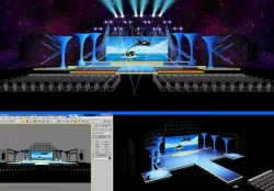 Carnival stage 14 3D model