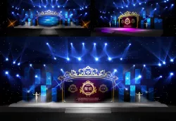 Carnival stage 16 3D model