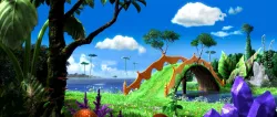 Cartoon forest Bridge 3D model