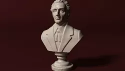 Chopin Bust 3D model