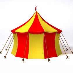 Circus Tent 3D model