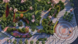 city greening 3D model