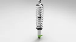 Coil Absorber 3D model
