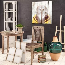 Collection artist 3D model