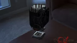 CPU heatsink 3D model