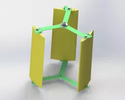 Darrieus turbine 
