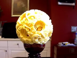 Decorative Ball on Stand