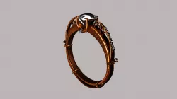 Diamond Ring 3D model