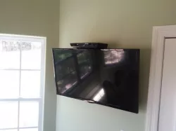 DVD, Cable Box, DVR, Above TV Adjustable Angle Shelf VESA 200mm Flat Panel HDTV