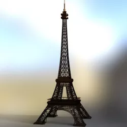 Eiffel Tower for DAZ Studio 3D model