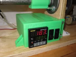 Filastruder Electronics Enclosure v3 & Hopper Funnel v3 (Based on the original by Tim Elmore)