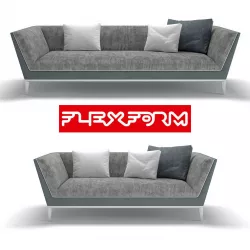 Flexform Mood Mr Wilde Sofa 3D model