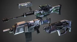 FPS Weapon Pack Low-poly  3D model