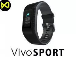 Garmin Vivosport Smartwatch Black 3D model