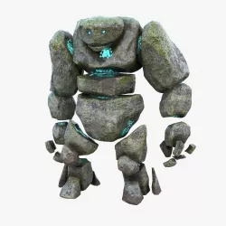 Golem Low-poly  3D model