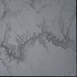 Grand Canyon Area USA Untextured 3D model