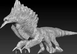 Griffin without wings 3D model