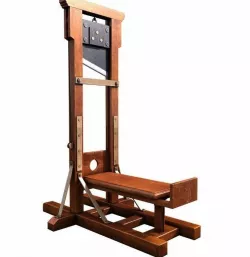 guillotine 3D model