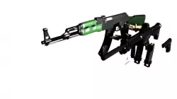 gun pack ak47 m4 berreta m9 3D model