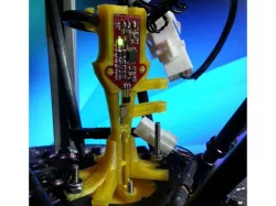 Hall-Theta (Hall-O) Z-Probe Bed Leveling Mount for Rostock MAX