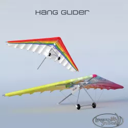 Hang glider 3D model