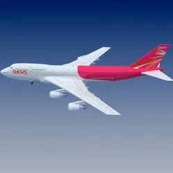 Hong Kong Airlines 3D model