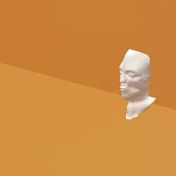 Human Bust 3D model