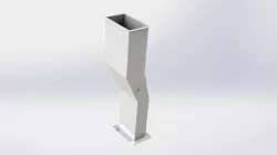 Inlet Chute of Limestone Crusher
