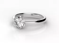 Lady ring with 1.00 ct diamond