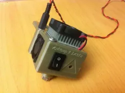 Laser housing for my CNC Mill (1000mW 445nm blue)