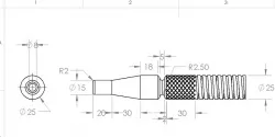 Lathe operations workpiece