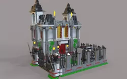 Lego jail 3D model
