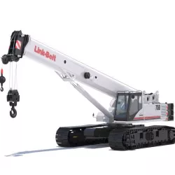 Link Belt TCC-750 Telescopic Crawler Crane 3D model