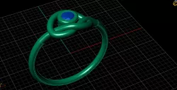 Loop Ring 3D model