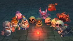 Low Poly Micro Hero and Monster Set Low-poly  3D model