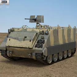 M113 Tank 3D model