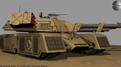 Mammoth tank X-66   GDI MBT 3D model