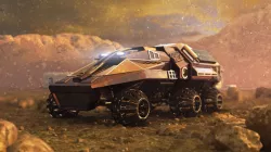 Mars Rover NASA prototype 3D model