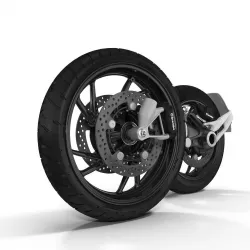 Motorcycle Wheels 3D model