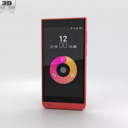 Obi Worldphone SJ1-5 Red 3D model