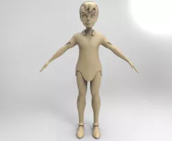 Peter Pan 3D model