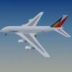 Philippine Airlines 3D model