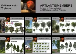 plant collection 3d models2 3D model