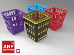 Plastic basket