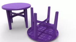 Plastic Table Model 02