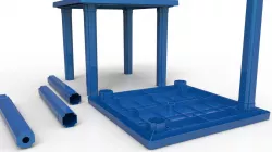 Plastic Table Model 03