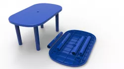 Plastic Table Model 04