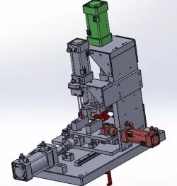 pneumatic clamp 3D model